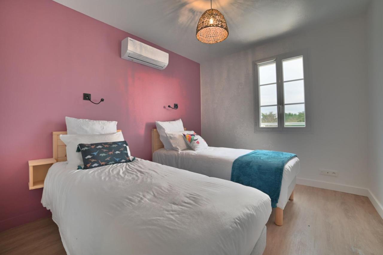 לס מתה Le Pacha Maison Avec Piscine/Parking/Wifi/Plages 5Kms מראה חיצוני תמונה