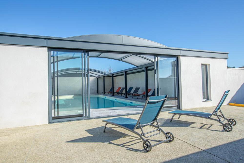 לס מתה Le Pacha Maison Avec Piscine/Parking/Wifi/Plages 5Kms מראה חיצוני תמונה