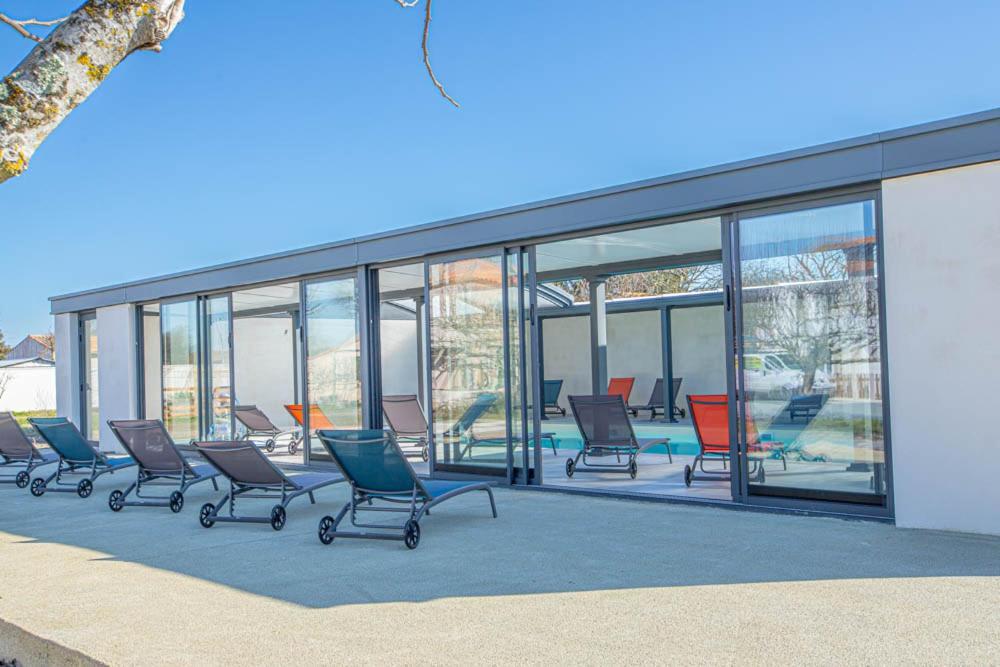 לס מתה Le Pacha Maison Avec Piscine/Parking/Wifi/Plages 5Kms מראה חיצוני תמונה
